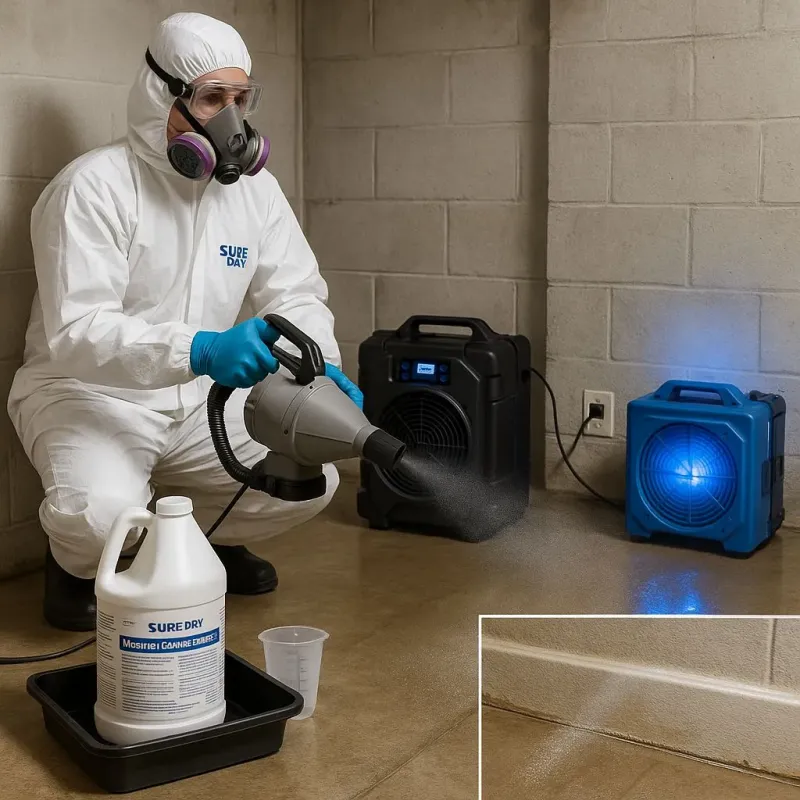 Sanitization and Odor Removal process in Selah, WA
