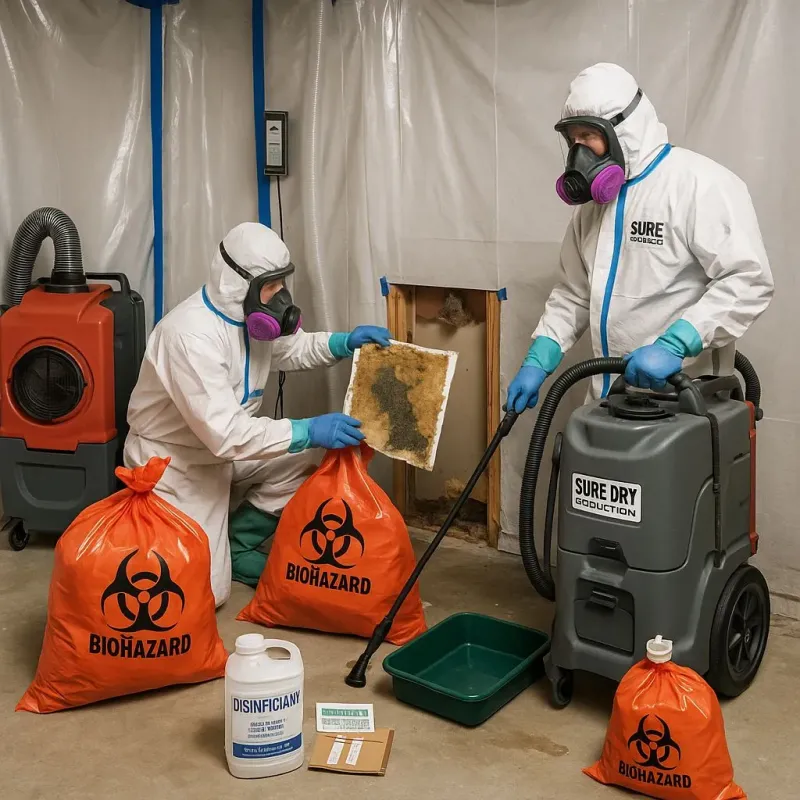 Contaminated Water Handling Protocols process in Selah, WA