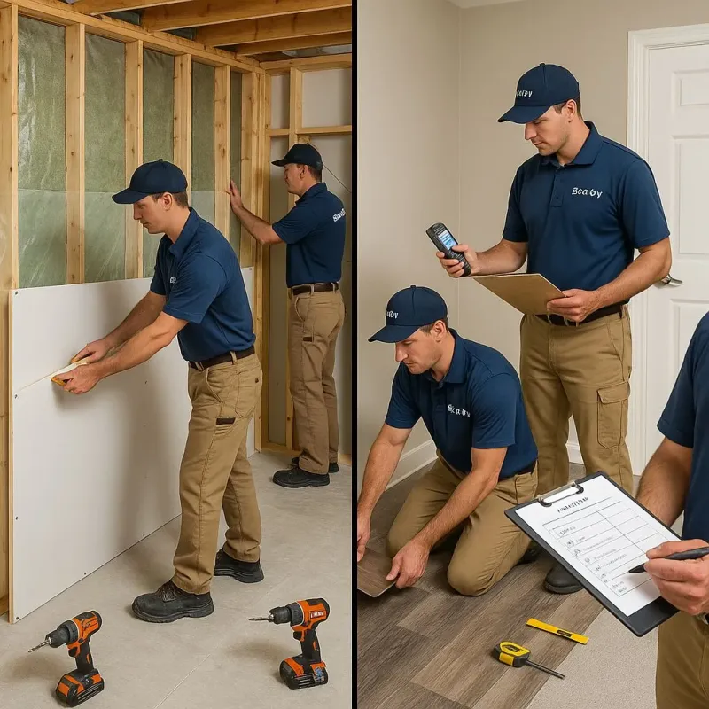 Repairs and Reconstruction process in Selah, WA